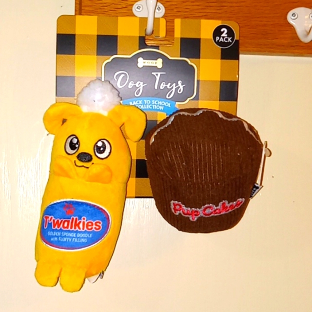 Dog Plush squeaker set  Brand new